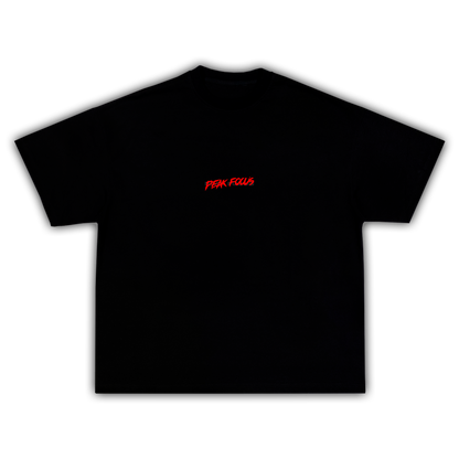 "WORK HARD" BLACK T-SHIRT